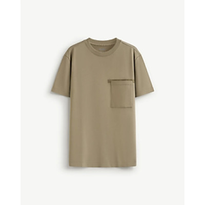 Áo thun nam tay ngắn túi đắp tape trang trí (2 màu) Form Regular - ROUTINE 10F24TSS007 | ROUTINE CÀ MAU