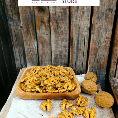 Nhân Hạt Óc Chó Vàng Mộc Lan, Hạt Óc Chó USA Tách Vỏ Tốt Cho Mẹ Bầu và Trí Nhớ , Chất Lượng Cao, Giòn Béo, Thơm Ngon - 250g, 500g