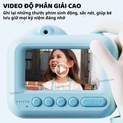 Máy ảnh cho bé trai bé gái chụp hình mini kèm thẻ nhớ hàng chính hãng Zoyzoii Kids Camera E28