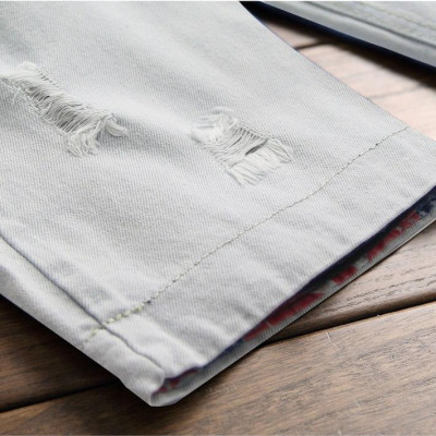 Quần short jean nam xanh bạc Q32