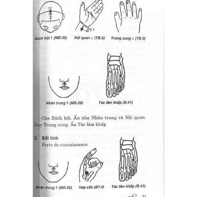 Khí Công Y Đạo - Tự Học Day Ấn Huyệt Chữa 104 Bệnh Cấp Cứu Thường Gặp - Đỗ Đức Ngọc - Tái Bản - Vanlangbooks