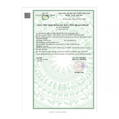 Viên uống Vitamin tổng hợp cho bà bầu F1-Care Complex Olympian Labs