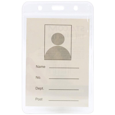 Bảng Tên Nhựa PVC (72x102mm) ID-PVC6644