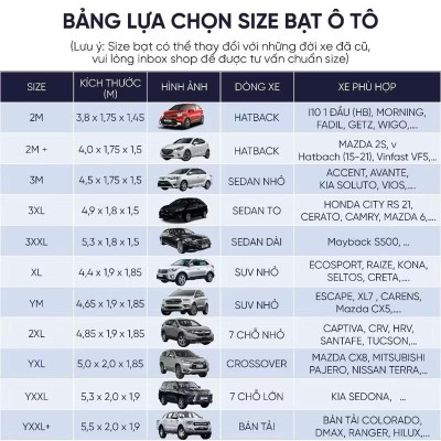 Bạt phủ xe ô tô vải Dù rằn ri chất liệu polyester siêu bền cao cấp chống xước,chống nắng,chống nước