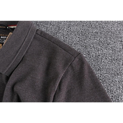 Áo thun có cổ phong cách Retro_chiến thuật_dã ngoại