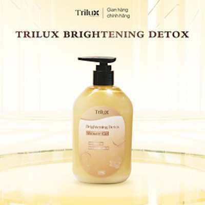 Sữa Tắm Detox Và Sạch Sâu Trilux Chai 280ml, Sáng Da Và Dưỡng Da Với Thành Phần Từ Thiên Nhiên