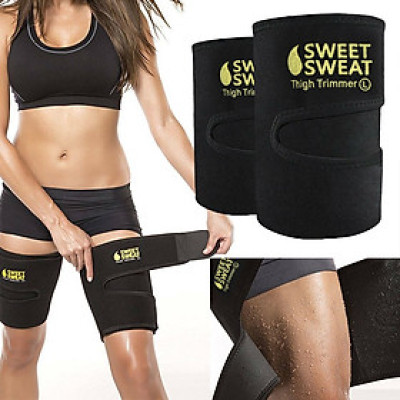 Bộ Hai Đai Quấn Giảm Mỡ Đùi Sweet Sweat Thigh Trimmer - Hàng Nhập Khẩu