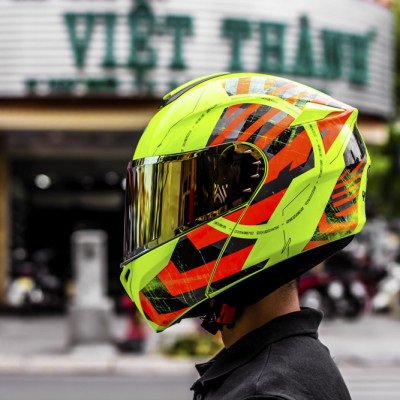 MŨ BẢO HIỂM FULLFACE LẬT HÀM YOHE 938 - GARA20