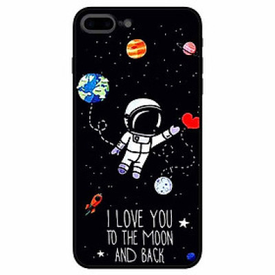 Ốp lưng dành cho Iphone 7 Plus , 8 Plus mẫu Tình Yêu Vũ Trụ 1