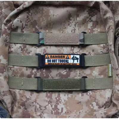 Đầu nối gắn patch vào túi_ba lô_molle có thể tháo rời