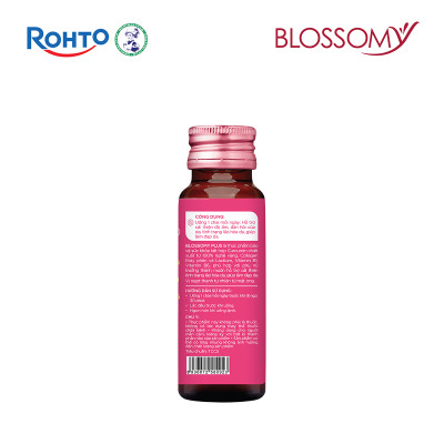 Nước uống collagen giúp sáng da, dạ dày khỏe Blossomy lốc 10 chai x 50ml