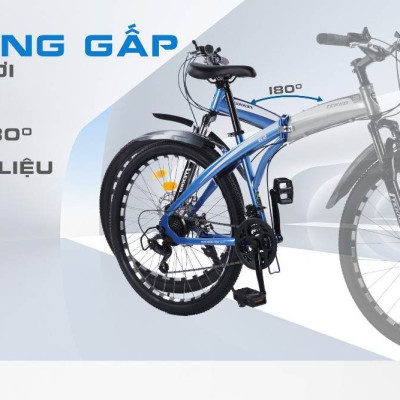 Xe đạp gấp Tekko G2 - xe gấp gọn tiện lợi bánh 26