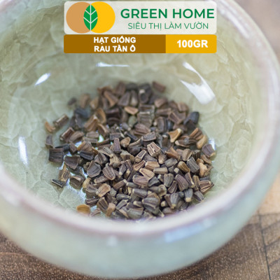 Hạt Giống Rau Tần Ô GreenHome, GÓI 100GR, Cải Cúc Dễ Trồng, Thu Hoạch Nhanh, Năng Suất Cao R34