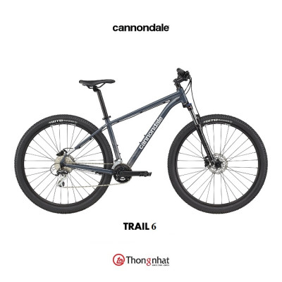 Xe đạp Thống Nhất Cannondale Trail 6 Khung hợp kim đạp nhẹ và nhanh, phù hợp với người cao từ 1m58 trở lên