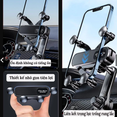 Giá đở điện thoại xe hơi Little One 5(X21)- xoay 360 gắn cửa gió