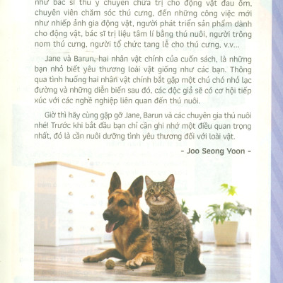 Lựa Chọn Cho Tương Lai: Job? - Chuyên Gia Chăm Sóc Thú Cưng (Tranh màu)