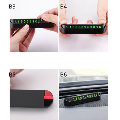 Bảng Ghi Số Điện Thoại Ô Tô, Thẻ Đỗ Xe Hiển Thị Số Điện Thoại Gắn Taplo Xe Hơi,Ô Tô Tiện Lợi Biển Trên Giúp Người Đi Đường Dễ Dàng Liên Hệ Với Bạn Khi Cần Thiết Hiện