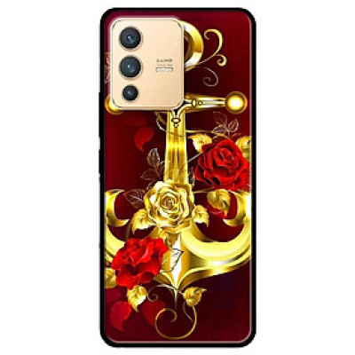 Ốp lưng dành cho Vivo V23 5G / S12 - Vivo Y15s / Y15A - Neo Vàng Nền Đỏ