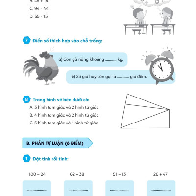 Bài Tập Bổ Trợ Toán Cơ Bản Và Nâng Cao Lớp 2 - Tập 1