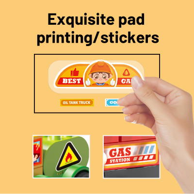 FEELO - 42011 - Lắp Ráp Trạm Xăng (43 Chi Tiết)