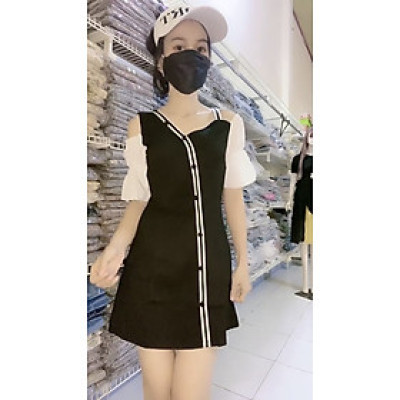 Đầm ôm body hở vai xinh xắn Myqlothing.