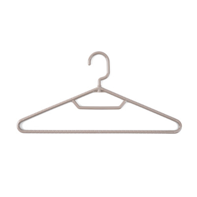 Móc nhựa treo quần áo màu be (Bộ 3 cái) 