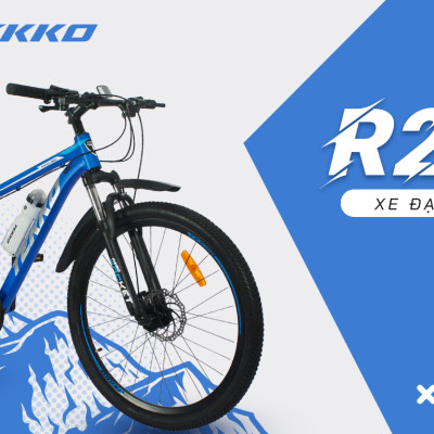 Xe đạp Tekko thể thao R250 cỡ 26 inch - Phù hợp với người cao từ 1m45 trở lên