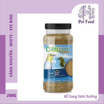 Thức ăn Chim VÀNH KHUYÊN, White-Eye Bird - Căng lửa, Líu bền, Phong độ - hộp 280g