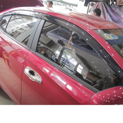 Bộ vè che mưa ABS cao cấp dành cho xe Toyota Vios 2019