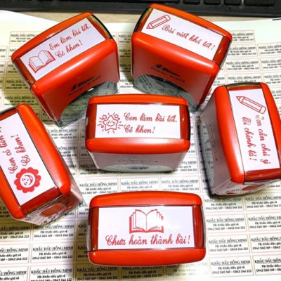 Dấu Liền Mực ĐÃ THU TIỀN, ĐÃ CHI TIỀN, NHẬP HÀNG, XUẤT KHO, HỦY,  SAO Y, ...- Hiệu Shiny - S842