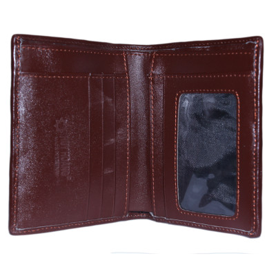  Ví nam da cá sấu màu nâu đỏ HJ92712-27-40-58-66