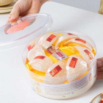 Hộp Quà Yến Sào Lộc Kim Thịnh Vượng Hoàng Kim (Set 50g Tinh Chế Sợi Thượng Hạng & 4 Hũ Yến Chưng) Quà Tặng Đối Tác