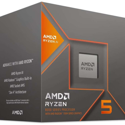 Bộ vi xử lý CPU AMD Ryzen 5 8500G (AMD AM5 - 6 Core - 12 Thread - Base 3.5Ghz - Turbo 5.0Ghz - Cache 22MB) – Hàng Chính Hãng