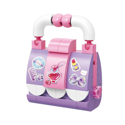 Bộ xếp hình trang điểm, Đồ chơi lắp ráp trang điểm 35020 (lẻ ngẫu nhiên mẫu) - KEEPLAY