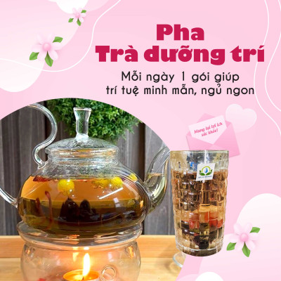 Trà Dưỡng Trí Hộp 20 Túi Lọc Siêu Thị Thiên Nhiên