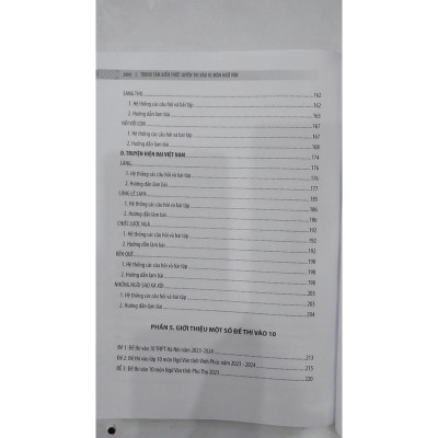 Sách - Trọng tâm kiến thức luyện thi vào lớp 10 môn ngữ văn