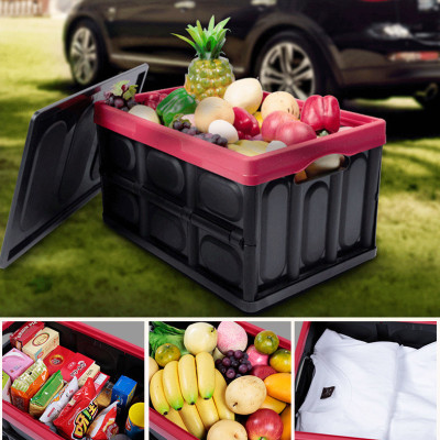 Thùng Đựng Đồ Để Cốp Xe Ô Tô Có Thể Gấp Gọn - Dung Tích 56 Lít