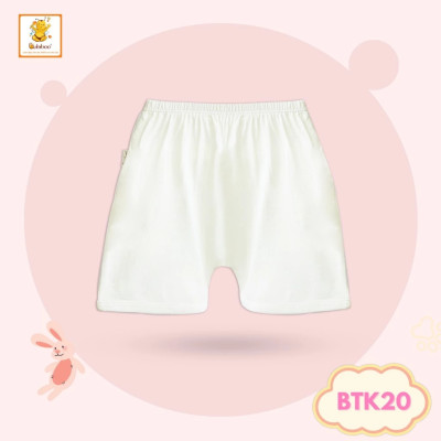 Quần ngắn vải visco siêu mềm mịn cho bé sơ sinh BTK20