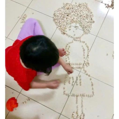 Hạt gỗ vuông 1 x 1cm xúc cát khu vui chơi cho bé, Loại 1 Bo Mịn chắc đẹp gỗ sồi