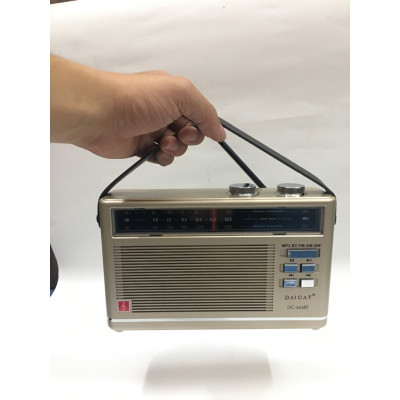 ĐÀI FM Radio DC-666BT- Bluetooth Đa Chức Năng Loa To Sang Trọng -Hàng Chính Hãng BH:12Tháng