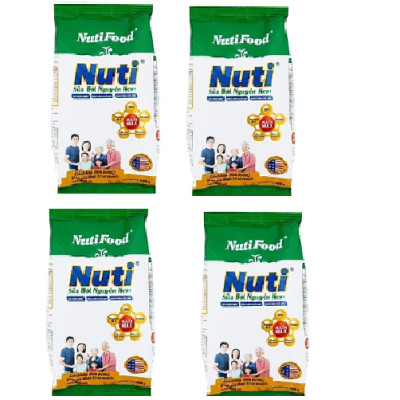 Combo 2 Túi Sữa Bột Nguyên Kem Nutifood 400g – Dinh Dưỡng Giúp Gia Đình Khỏe Mạnh – Hàng Chính Hãng, Date Mới Nhất