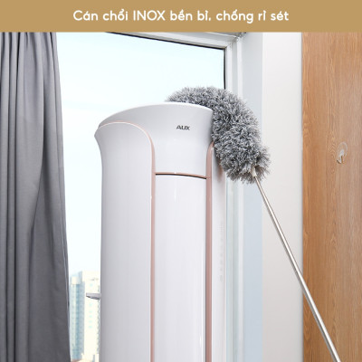 Chổi Quét Trần Nhà Có Điều Chỉnh Độ Dài Tới 2,8m Cây Phất Trần Quét Mạng Nhện, Lau Bụi Bẩn