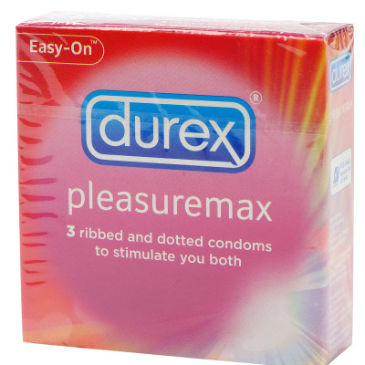Bao cao su Durex Pleasuremax Hộp 3 Bao