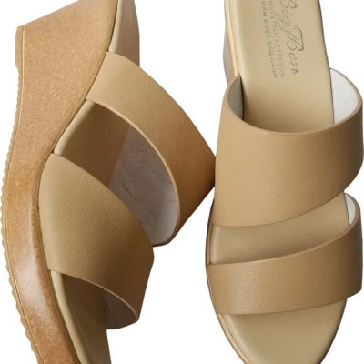 Dép Xuồng Nữ Da Bò BIGGBEN DX17