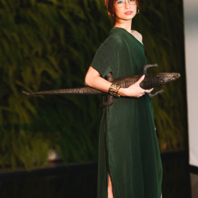 Đầm Dập Ly Amazon DRE177 Thời trang thiết kế Hity