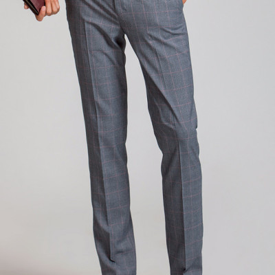 Quần âu nam ALIGRO Caro Brown chuẩn form slimfit vải cotton cao cấp, tôn dáng, thoáng mát  ALGO1025