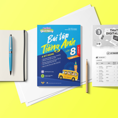 Sách English Discovery 8 - Bài tập tiếng Anh lớp 8 có đáp án - 4 kỹ năng - Tập 1 - ThS. Lê Vy - VivianBooks