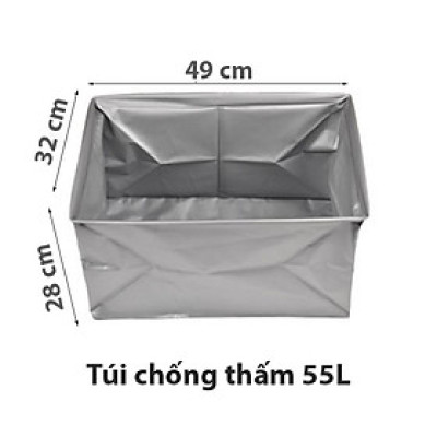 Thùng đựng đồ đa năng gấp gọn để cốp sau xe ô tô 55L -  Thùng đựng đồ cốp xe hơi, trong nhà gấp gọn tiện dụng