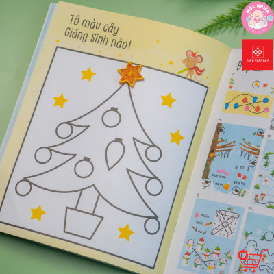 Sách - 40++ hoạt động sáng tạo cho Giáng Sinh diệu kỳ - Đinh Tị Books
