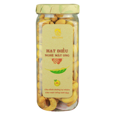 Combo Hạt Điều Nghệ Mật Ong Hải Long (250g) + Mãng Cầu Sấy Dẻo Hải Long (120g)